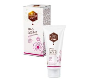 Bee Honest Dagcreme rozen droge huid Bee Honest Dagcreme rozen droge huid
