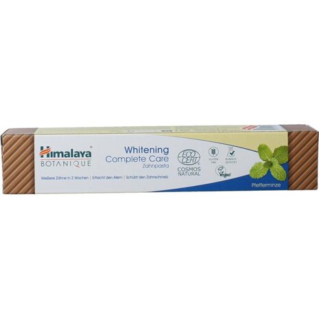 Himalaya Botanique tandpasta complete care whitening