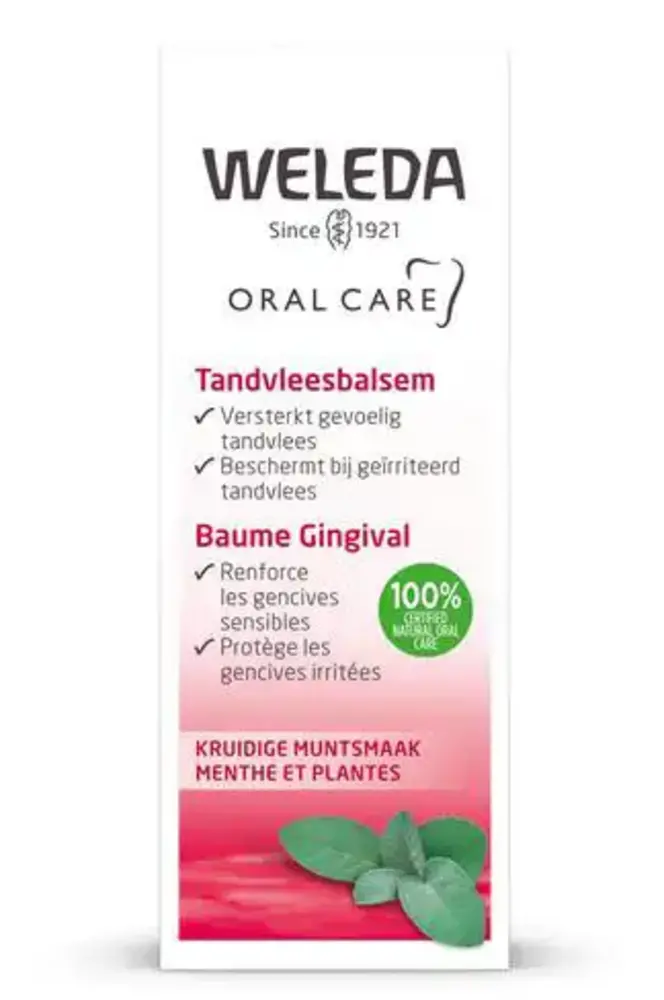 Weleda Oral care tandvlees balsem Weleda Oral care tandvlees balsem