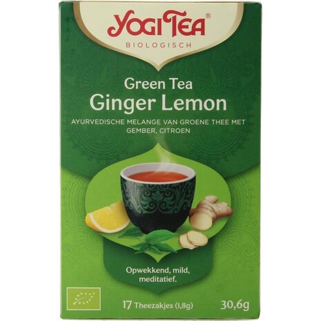 Yogi Tea Green tea ginger lemon Yogi Tea Green tea ginger lemon