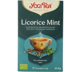 Yogi Tea Licorice mint Yogi Tea Licorice mint