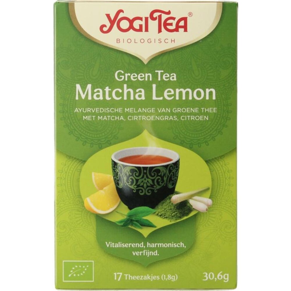 Yogi Tea Green tea matcha lemon