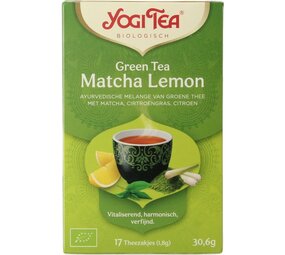 Yogi Tea Green tea matcha lemon Yogi Tea Green tea matcha lemon