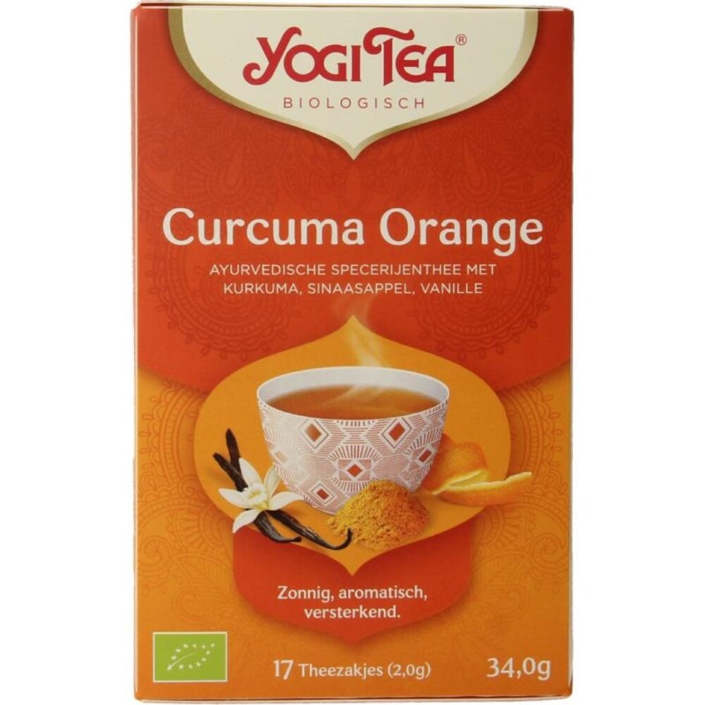 Yogi Tea Curcuma orange