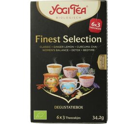 Yogi Tea Finest selection 6 x 3 stuks Yogi Tea Finest selection 6 x 3 stuks