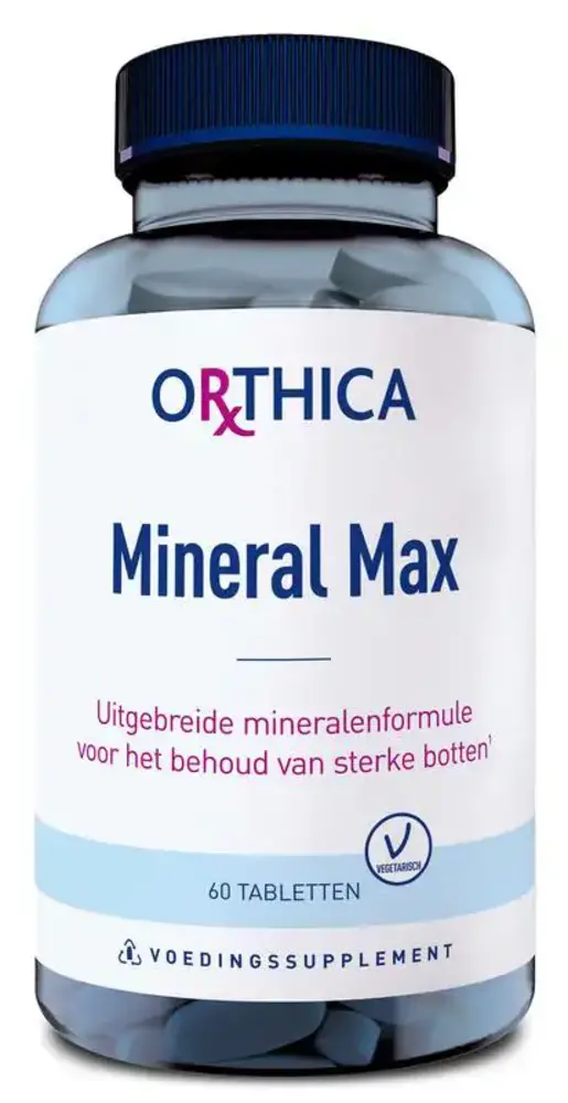 Orthica Mineral Max - Mineralen en Vitamine D3 Orthica Mineral Max - Mineralen en Vitamine D3
