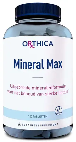Orthica Mineral Max - Mineralen en Vitamine D3 Orthica Mineral Max - Mineralen en Vitamine D3