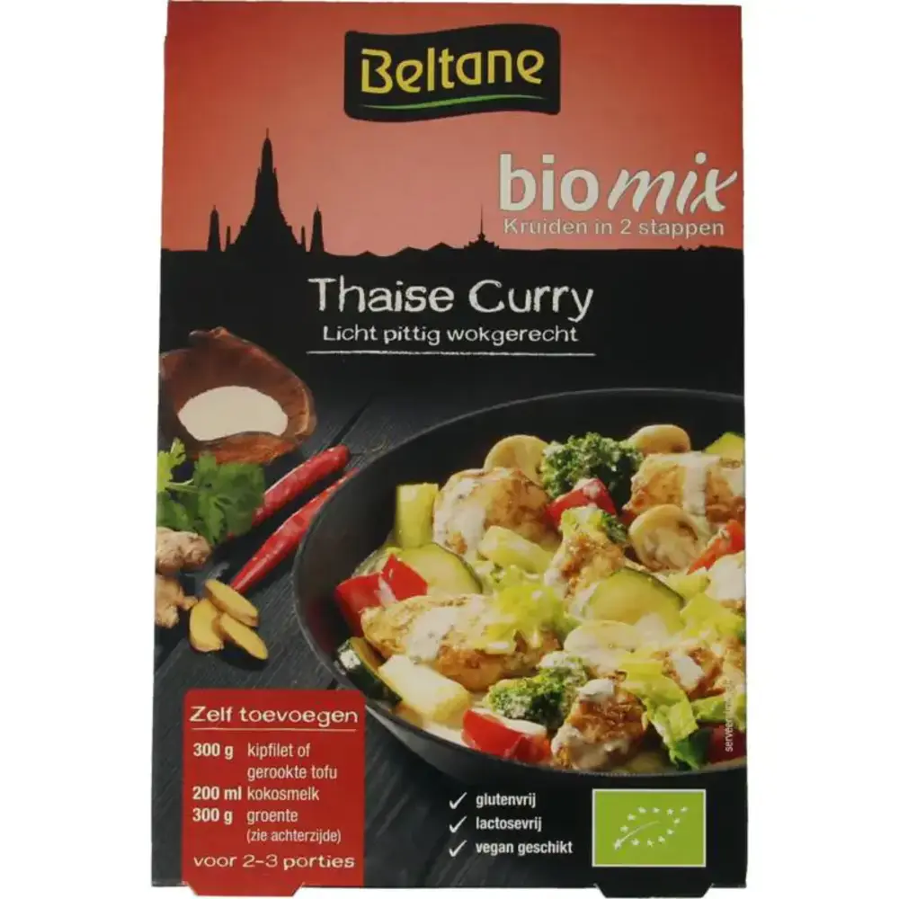 Beltane Thai Curry Kruidenmix: De Smaak van Thailand