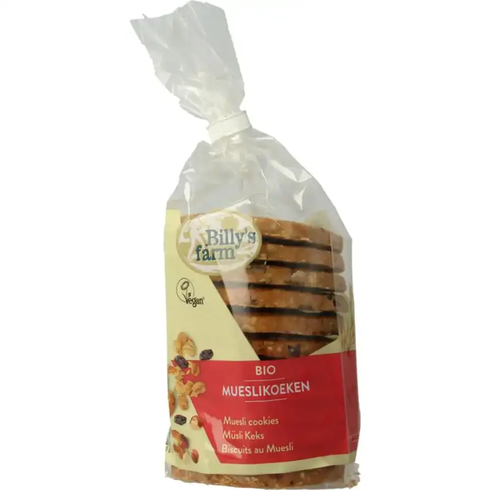 Billy'S Farm Mueslikoeken: verantwoorde snack