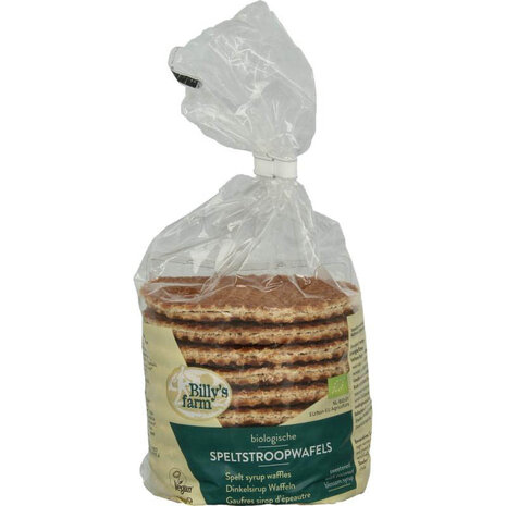 Billy'S Farm Spelt Stroopwafels: traditioneel en biologisch Billy'S Farm Spelt Stroopwafels: traditioneel en biologisch