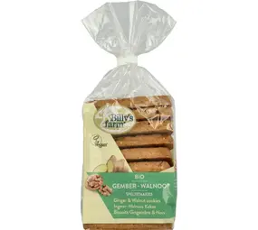 Billy'S Farm Gember walnootstaafjes