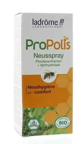 Ladrome Propolis Neusspray voor Vrije Ademhaling Ladrome Propolis Neusspray voor Vrije Ademhaling