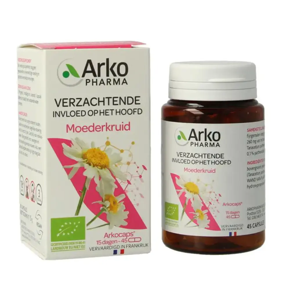 Arkocaps Moederkruid biologisch Arkocaps Moederkruid biologisch