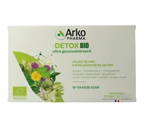 Arkofluids Detox drinkampullen Arkofluids Detox drinkampullen