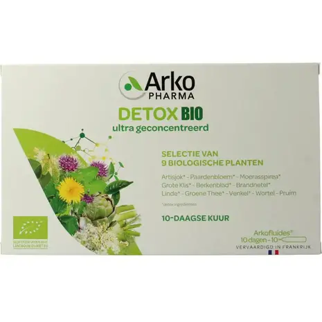 Arkofluids Detox Drinkampullen – Natuurlijke Detox Kuur Arkofluids Detox Drinkampullen – Natuurlijke Detox Kuur
