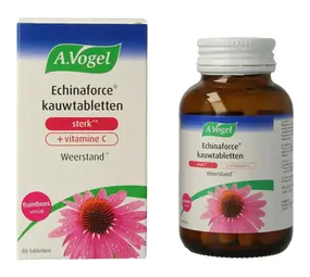 A Vogel Echinaforce kauwtablet sterk + vitamine C A Vogel Echinaforce kauwtablet sterk + vitamine C
