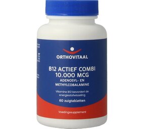 Orthovitaal B12 Actief combi 10.000mcg Orthovitaal B12 Actief combi 10.000mcg