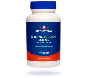 Orthovitaal Mucuna pruriens 500mg Orthovitaal Mucuna pruriens 500mg