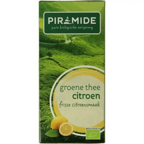 Piramide Groene thee met citroen Piramide Groene thee met citroen