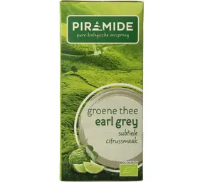 Piramide Groene thee & earl grey Piramide Groene thee & earl grey