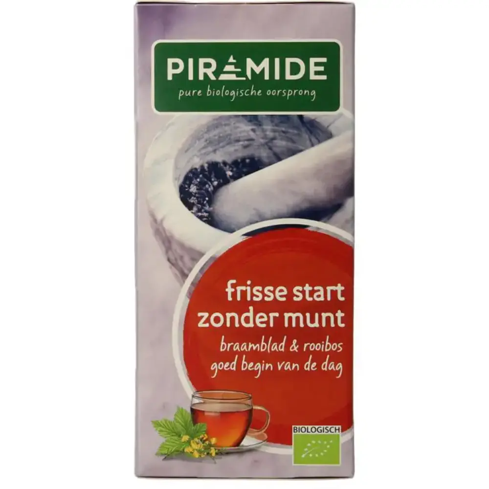 Piramide Frisse start zonder munt thee Piramide Frisse start zonder munt thee