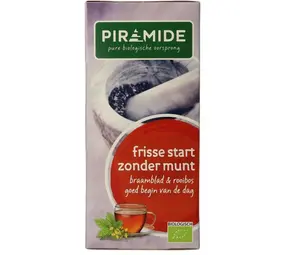 Piramide Frisse start zonder munt thee Piramide Frisse start zonder munt thee