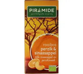 Piramide Rooibos perzik sinaasappel thee Piramide Rooibos perzik sinaasappel thee