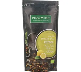 Piramide Groene thee citroen Piramide Groene thee citroen