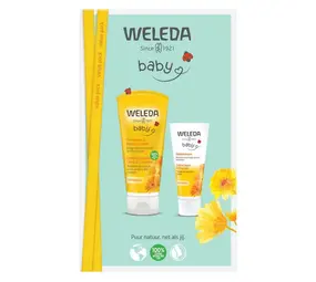 Weleda Calendula voordeelset baby billenbalsem Weleda Calendula voordeelset baby billenbalsem