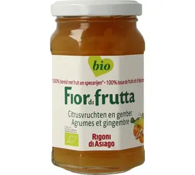Fiordifrutta Citrusvruchten en gember fruitbeleg Fiordifrutta Citrusvruchten en gember fruitbeleg