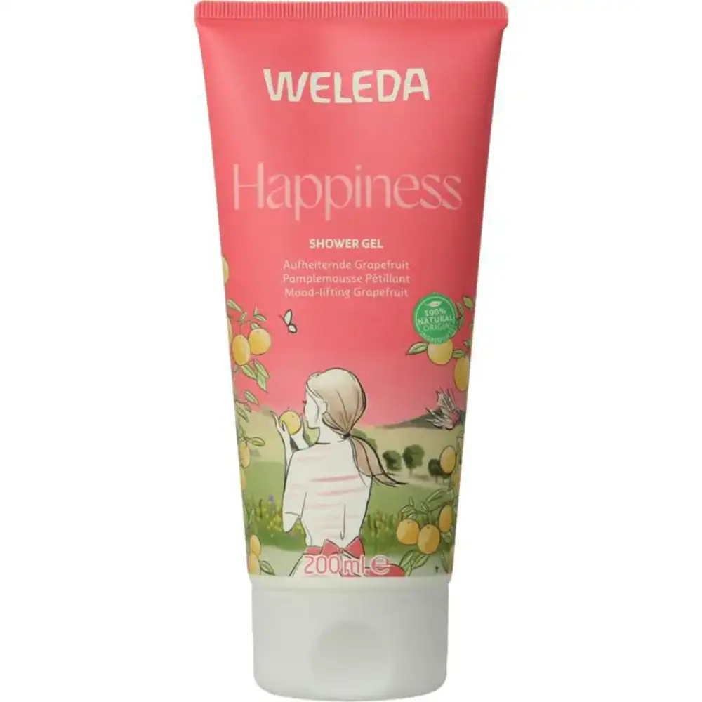 Weleda Happiness douchegel limited edition Weleda Happiness douchegel limited edition