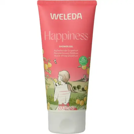 Weleda Happiness douchegel limited edition Weleda Happiness douchegel limited edition