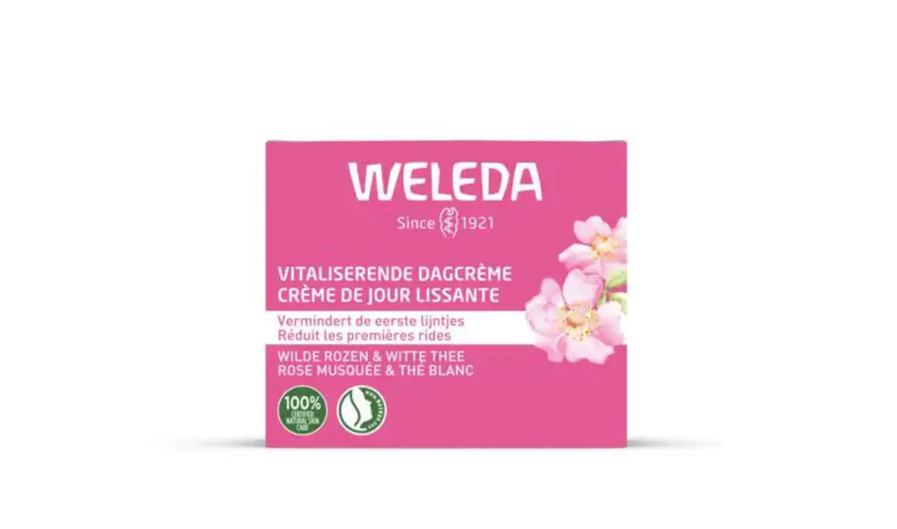 Weleda Wilde rozen & witte thee dagcreme Weleda Wilde rozen & witte thee dagcreme