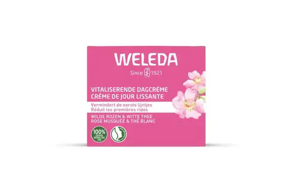 Weleda Wilde rozen & witte thee dagcreme Weleda Wilde rozen & witte thee dagcreme