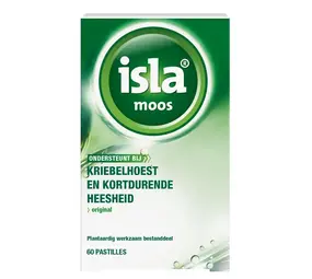 Isla Moos keelpastille Isla Moos keelpastille