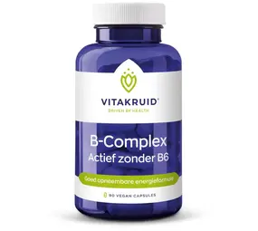 Vitakruid B-complex Actief zonder B6 Vitakruid B-complex Actief zonder B6
