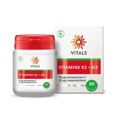 Vitals Vitamine K2 + D3 Vitals Vitamine K2 + D3