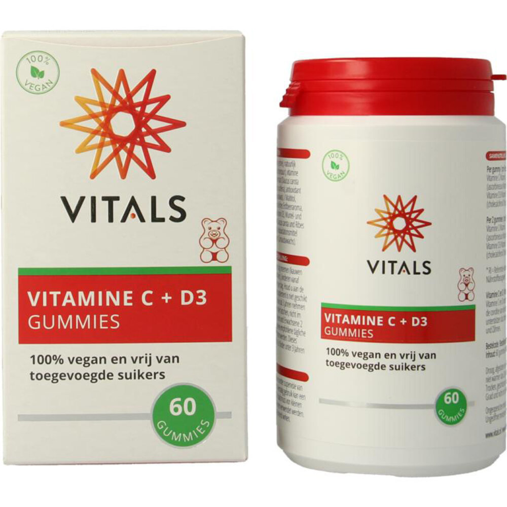 Vitals Vitamine C + D3