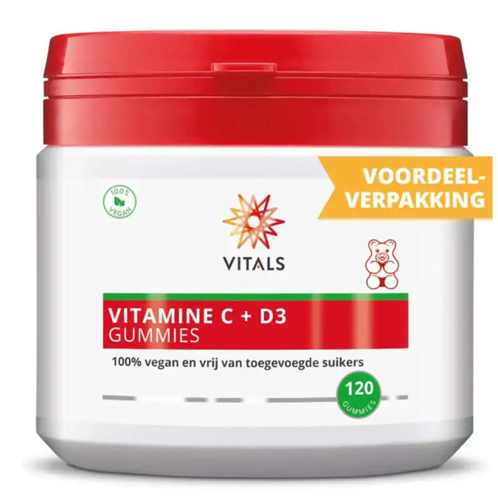 Vitals Vitamine C + D3 gummies Vitals Vitamine C + D3 gummies