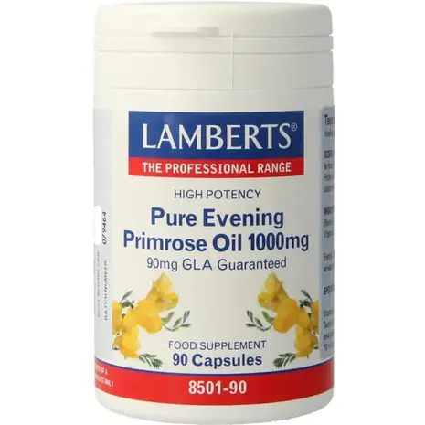 Lamberts Teunisbloemolie 1000mg (pure evening primrose) Lamberts Teunisbloemolie 1000mg (pure evening primrose)