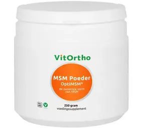 Vitortho MSM Poeder OptiMSM Vitortho MSM Poeder OptiMSM
