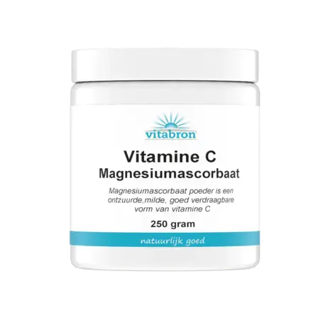 Vitabron Vitamine C poeder magnesiumascorbaat