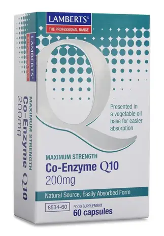 Lamberts Co enzym Q10 200mg