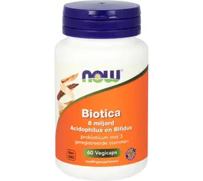 NOW Biotica 8 miljard acidophilus en bifidus