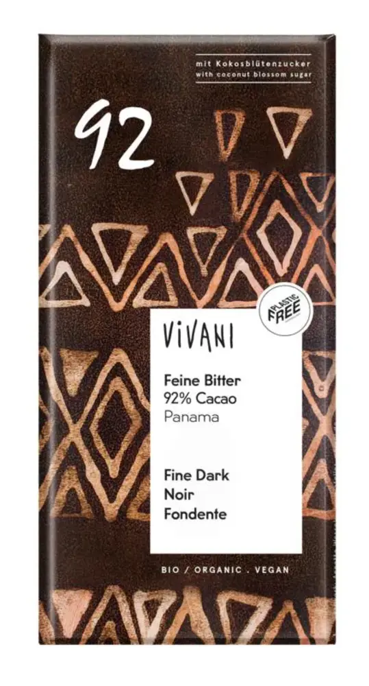 Vivani Pure chocolade 92% Vivani Pure chocolade 92%
