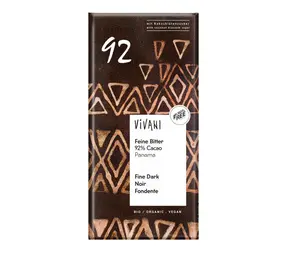 Vivani Pure chocolade 92% Vivani Pure chocolade 92%