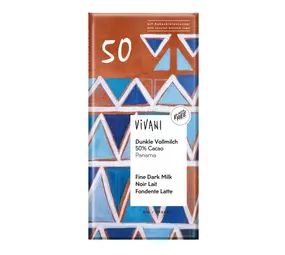Vivani Chocolade melk donker 50% Panama