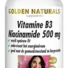 Golden Naturals Vitamine B3 Niacinamide 500 mg