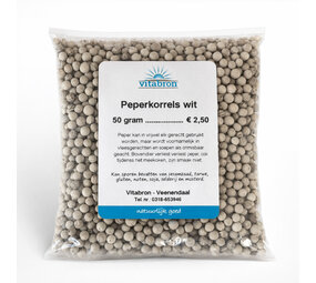  Vitabron Peperkorrels wit