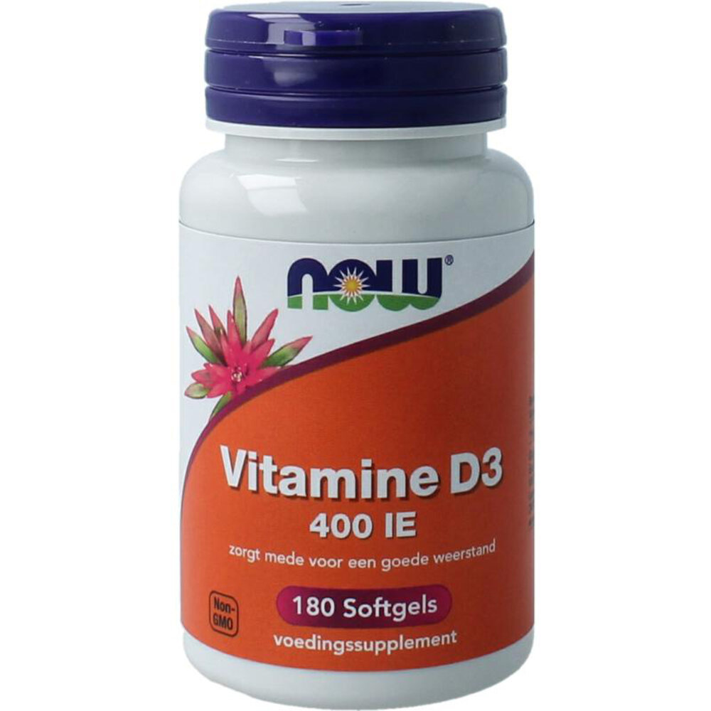 NOW Vitamine D3 400IE